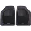 MICHELIN 009074 Tappeti Anteriori Gomma/Moquette, 2 Pezzi