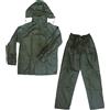 MAURER Giacca e pantaloni impermeabili Maurer da lavoro in poliestere PVC verde - taglia M