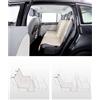 Trixie Coprisedile Auto Beige Divisibile 140 x 120 cm per Cani