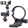 iShoot Anello di montaggio per treppiede Collare per obiettivo compatibile con Canon EF-E Sigma MC-11 Adattatore convertitore, Porta Staffa di Supporto Lenti è Arca-Swiss Fit Piastra a Sgancio Rapido