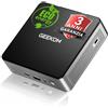 GEEKOM Air12 Mini PC [2026 - Potenza che Risparmia!] con Intel 7505 (fino a 3,4GHz)| 8GB RAM e 512GB SSD|Mini PC Windows 11| 2.5G LAN| Dual 4K - Il Mini PC Conveniente per Casa,Azienda,Scuola