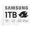 Samsung Memorie MB-MD1T0SA Sonic PRO Plus Scheda MicroSD per Console Gaming, Action Cam e Droni da 1TB, UHS-I U3, Fino a 180MB/s