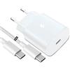 Samneer 25W USB C Caricatore Rapido per Samsung Galaxy A54 5g A53 A34 A33 A23 A14 A13 M54 M53 M34 M33 M23 M14 M13,S23/22/21 Caricabatterie Rapida, EP-TA800 Super Fast Charging