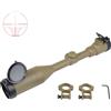 Snow Wolf Ottica Illuminata Zoom 3X-9X LENTE 50mm TAN