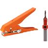 berjalan Pinza per Punzonatura per Bordatura Strumento per Punzonatura Pinza per Mascheratura 2.8X8MM Punta per Trapano Svasatore Foro per Vite Strumento per Lavorazione del Legno