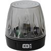 BeB Lampeggiatore LED Multitensione per Cancelli Automatici, 12V-230V, LC4-230, Barriere Automazione (Bianco)