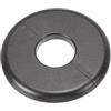 PATIKIL Flangia Divisa a Parete, 28mm Copriforo con Piastra Autoadesiva Rotonda in ABS Copri Tubi Termosifoni Copertura per Decorazione Rubinetto Tubo Acqua Bagno Cucina, Grigio