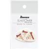 IBANEZ elastomero Series, BEL14HD10, coperchio, 3 pezzi da 1.0 mm, a goccia A goccia corta - morbido 1.2mm