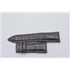 ULYSSE NARDIN Cinturino Pelle 20mm Chiusura a Spina 18-20 Grigio NUOVO