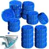 Cerioll Pastiglie Per Detergenti WC, 20 Pezzi Blocchi Blu La Pulizia Della Toilette, Pastiglia Per Serbatoio WC, Per Cassette D'acqua, Facile Da Usare, Pulizia Contro Calcare E Depositi