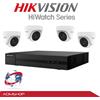 Hikvision KIT TELECAMERA 4 CANALI HIKVISION FULL AHD