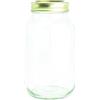 KitchenCraft Kitchen Craft - Barattolo da conserva in Vetro, 1 l