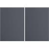Vaessen Creative Cartoncino Florence Liscia - Materiali per Biglietti colorati A4 - Anthracite - 10 Fogli - Carta per Scrapbooking, Biglietti, Fustellatura e Progetti con Carta - 216 gsm - Grigio