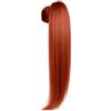 Ser Mulher Coda Capelli Extension di Cavallo Lunga 70 cm - Termofibra Resistente, Effetto Naturale - Peso: 150 g - Facile da Applicare - MARILIA (Ginger Red, 70 cm, Lisci)