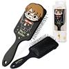Harry Potter Spazzola Capelli Spazzola Districante Spazzole per Styling Capelli Bambina Ragazza Donna Gadget Ufficiale (Nero)
