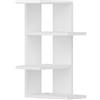 WELL HOME MOBILIARIO & DECORACIÓN Scaffale a parete bianca 60x31,4x31.4
