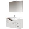 MaMa Store EBE 80, Mobile 2 ante 80 cm, Quercia Bianco, L. 80 X P. 50 X H. 53 CM