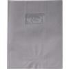 Calligraphe 72113C Copertina a grana grossa effetto cuoio Grigio - 17x22 cm - 22/100 con Portaetichetta - PVC Opaco