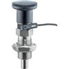 Halder Bullone di bloccaggio, con sensore, con pulsante e blocco, d1 = 8 mm/d2 = M16 x 1,5 / l2 min.= 12 mm | 22123.0108
