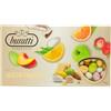 Buratti Confetti con Ripieno alla Frutta, Gusti Assortiti, Tenerezze Misto Frutta Colorati - 1000 g