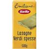 Barilla Pasta Le Emiliane Lasagne Verdi, Pasta all' Uovo con 100% Uova Fresche Italiane e Spinaci, Sfoglia Porosa e Delicata, 500 g (Confezione da 4)
