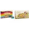 Buratti Confetti Multi Sapore E Multicolore, Tenerezze Sfumè Arcobaleno - Con Ripieno Alla Frutta, Gusti Assortiti, Tenerezze Misto Frutta Colorati - entrambi da 1000 G