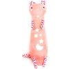 MOMOMI Nice Group - MOMOMI Takai Yuki 120 cm, 1 Pupazzo Gatto Rosa Salmone