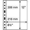 Leuchtturm Kunststoffhüllen Sh 312, 1 Tasche, PP, Klar, 50er Pack