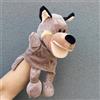 LOMTRATS Marionette animali per bambini Lupo, tigre, leone, scimmia con gambe Perfetta per narrazione, insegnamento, prescolare, regali di compleanno