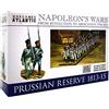 Wargames Atlantic - Guerre di Napoleone: Riserva prussiana 1813-1815 (60 figure in plastica dura multiparte da 28 mm)