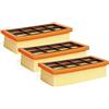 BIHARNT 3 Pack Filtro plissettato piatto accessorio per aspirapolvere AD 3200, AD 3 Premium e AD 4 Premium,6.415-953.0