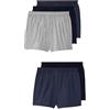 Marks & Spencer Boxer in Jersey Cool & Fresh™ in Puro Cotone - Confezione da 5 (Nero|M) Uomo Nero