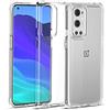 Eastcoo Custodia trasparente per Oneplus 9 Pro, antiurto [retro rigido in PC + paraurti in TPU morbido] [angolo rinforzato] [anti-ingiallimento] custodia protettiva per ricarica wireless per Oneplus 9 Pro