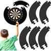 VEGOATY Bersaglio surround per protezione freccette, diametro 72 cm, per bersaglio da 45 cm, protezione da parete, anello di protezione da parete
