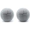 Ocnvlia 2 palline da tennis pretagliate da Walker per mobili, gambe e pavimenti, resistenti e durevoli in feltro
