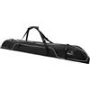 MOPHOEXII Borsa da sci, borsa da sci singola per viaggi, poliestere 600D, impermeabile, con tracolla regolabile, per attrezzatura da neve, bastoni e accessori (nero, 172 cm)