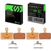 Chooee Pastiglie freno per Shimano G01S G02S XT XTR jo2a SLX Deore, in metallo