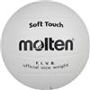 Molten - Pallone da pallavolo in cuoio sintetico, misura 5, colore: Bianco