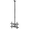 AISENS supporto a soffitto orientabile, inclinabile, estensibile per monitor/TV 50kg da 37-80, nero