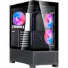 SilverStone Lucid 05, case tower, (design con vetro panoramico a 270°)