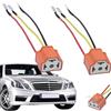 BAOSROY Presa per Cablaggio Faro,Presa Ceramica,Prese Ceramica,Connettore Faro Auto,Elevata Resistenza al Calore,per H4 Cablaggio,per Auto Camion Barca,2PCS