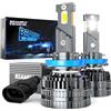 BEAMFLY H11 LED Lampadine Auto 130W 48000LM 6000K Luci Bianca 600%， Kit di Conversione per Fari Alogeni Auto, Luce Abbagliante o Anabbagliante 12V, Tubo di Rame Spesso,LED Lampada Luci,2 pezzi