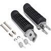 JFG RACING Pedaline Moto,Pedane Poggiapiedi per CB250F/400/600/750/900/919F/1300/1300SF/1000/1300X4 CBR1000F/750F VTR1000 VFR800 NT400/650