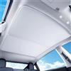 Ywooon per Tesla Model Y 2025 Juniper Parasole Tetto Tettuccio Apribile, Copertura Parasole in Vetro con Isolamento Termico UV, Beige
