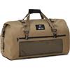 IRON JIA'S Borsa Moto Impermeabile da Sella e Posteriore Con Chiusura a Rotolo e Tracolla - per Campeggio e Sport Acquatici - Marrone 30L