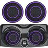 VBGURR 2 inserti per portabicchieri per auto, 7,9 cm, in silicone, per portabicchieri, universali, accessori interni auto, per donne e uomini (viola)