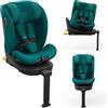 kk Kinderkraft Kinderkraft I-360 2 PRO Seggiolino auto 0-36 kg, I-SIZE 40-150 cm, Seggiolino 360 girevole, con Isofix Base, Reclinabile Posizione sdraiata, Poggiatesta regolabile, Gruppo 0 1 2 3, Verde