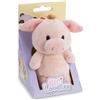 NICI Peluche Maialino 11 cm in Scatola Regalo 8x8,5x13 cm - Morbido e Tenero, Idea Regalo - 63507