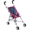Bayer Chic 2000 Passeggino per Bambola Roma, Mini Buggy, Coriandoli Rosa, 601-84