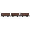 Hornby - TT:120 TT6039 BR 21T Carrozza per minerali confezione tripla 313093 313075 313127